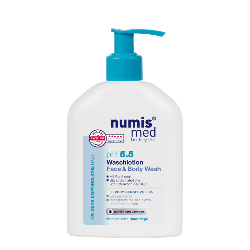 Numis Med ph 5.5 Sensitive Face & Body Wash 200ml